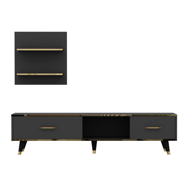 TV Unit Aren - Anthracite Anthracite