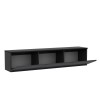 TV Stand Neon Illuminated - Anthracite Anthracite