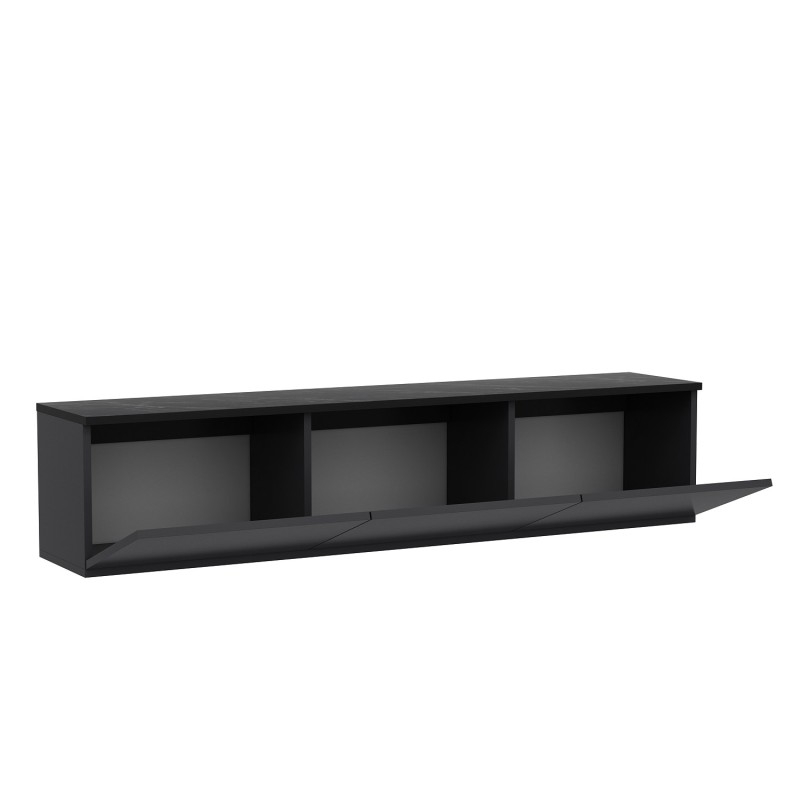 TV Stand Neon Illuminated - Anthracite Anthracite