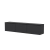 TV Stand Neon Illuminated - Anthracite Anthracite