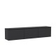 TV Stand Neon Illuminated - Anthracite Anthracite TV Stand Neon Illuminated - Anthracite Anthracite