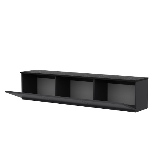 TV Stand Neon Illuminated - Anthracite Anthracite TV Stand Neon Illuminated - Anthracite Anthracite