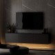 TV Stand Neon Illuminated - Anthracite Anthracite TV Stand Neon Illuminated - Anthracite Anthracite