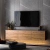 TV Stand Neon Illuminated - Atlantic Pine Atlantic Pine