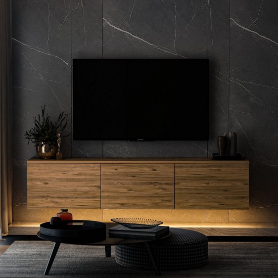 TV Stand Neon Illuminated - Atlantic Pine Atlantic Pine TV Stand Neon Illuminated - Atlantic Pine Atlantic Pine