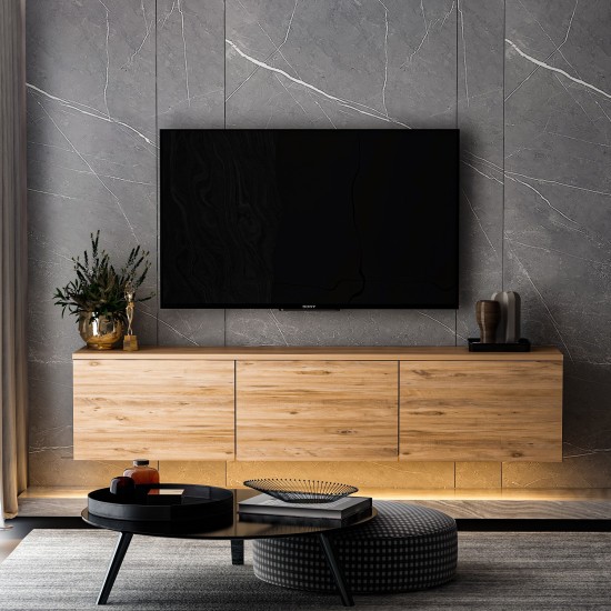 TV Stand Neon Illuminated - Atlantic Pine Atlantic Pine TV Stand Neon Illuminated - Atlantic Pine Atlantic Pine