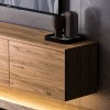 TV Stand Neon Illuminated - Atlantic Pine Atlantic Pine