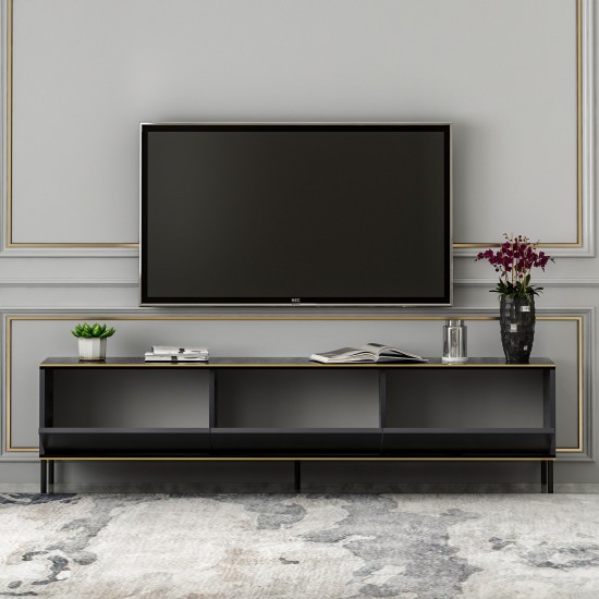 TV Stand Imaj - Anthracite Anthracite TV Stand Imaj - Anthracite Anthracite