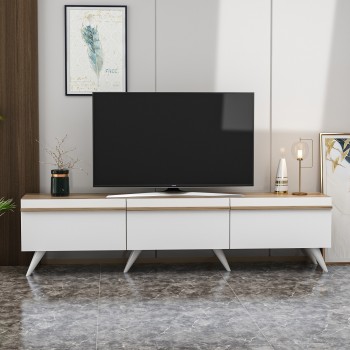 TV Stand Valentina - White White