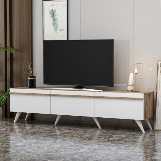 TV Stand Valentina - White White TV Stand Valentina - White White