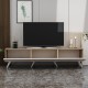TV Stand Valentina - White White TV Stand Valentina - White White