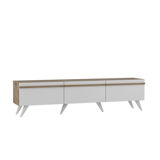 TV Stand Valentina - White White TV Stand Valentina - White White