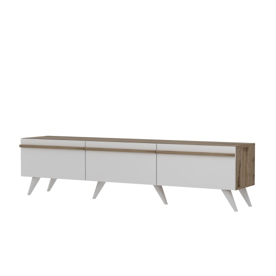 TV Stand Valentina - White White TV Stand Valentina - White White