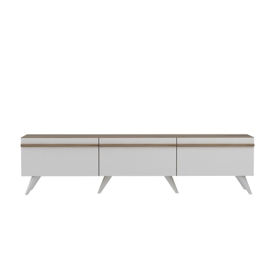 TV Stand Valentina - White White TV Stand Valentina - White White