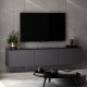 TV Stand Neon - Anthracite Anthracite TV Stand Neon - Anthracite Anthracite