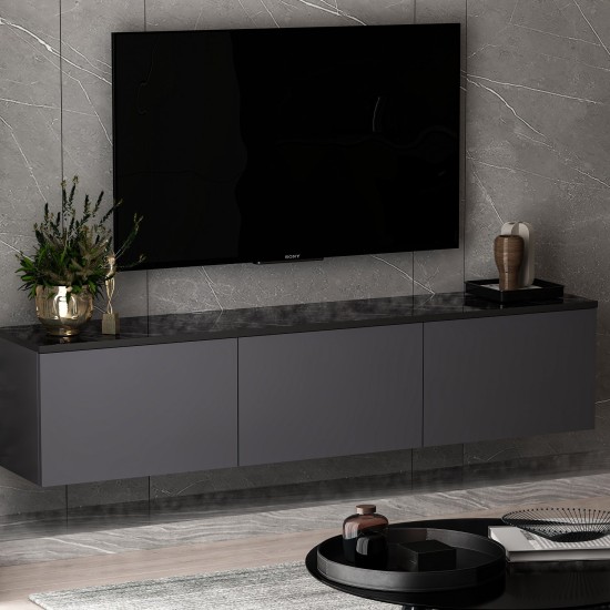 TV Stand Neon - Anthracite Anthracite TV Stand Neon - Anthracite Anthracite