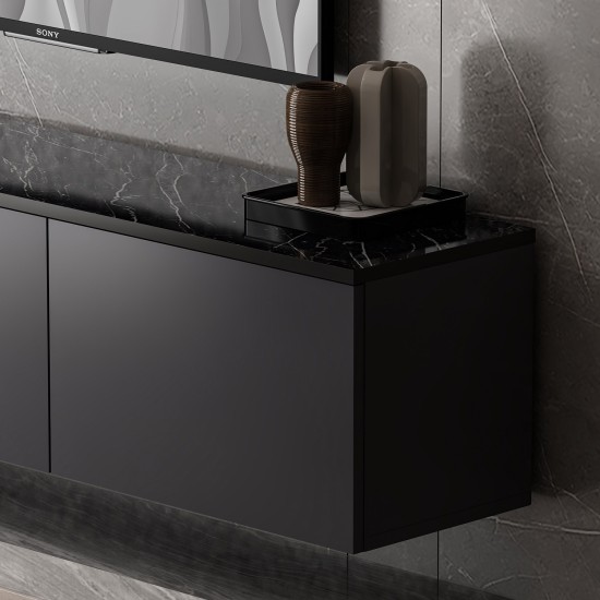 TV Stand Neon - Anthracite Anthracite TV Stand Neon - Anthracite Anthracite