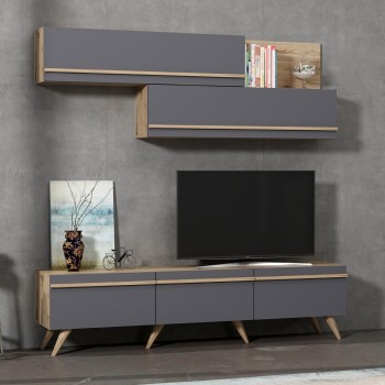TV Unit Amsterdam - Anthracite, Ciragan Anthracite
Walnut