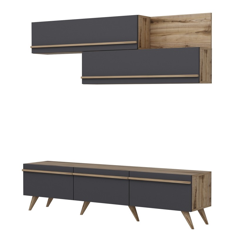 TV Unit Amsterdam - Anthracite, Ciragan Anthracite
Walnut