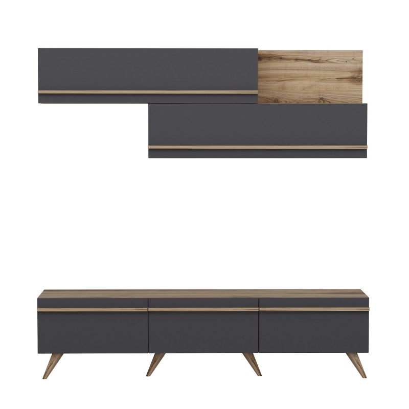 TV Unit Amsterdam - Anthracite, Ciragan Anthracite
Walnut