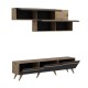 TV Unit Amsterdam - Anthracite, Ciragan Anthracite
Walnut TV Unit Amsterdam - Anthracite, Ciragan Anthracite
Walnut