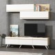 TV Unit Amsterdam - Sapphire, White Sapphire
White TV Unit Amsterdam - Sapphire, White Sapphire
White