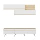 TV Unit Amsterdam - Sapphire, White Sapphire
White TV Unit Amsterdam - Sapphire, White Sapphire
White