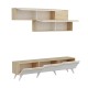 TV Unit Amsterdam - Sapphire, White Sapphire
White TV Unit Amsterdam - Sapphire, White Sapphire
White