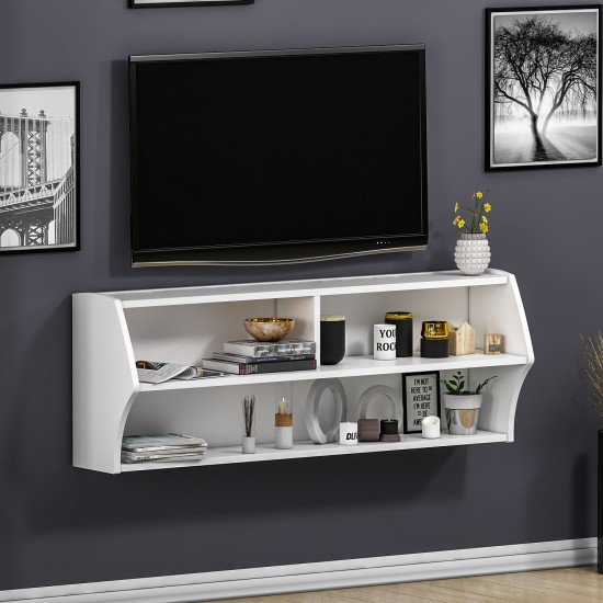 TV Stand Sofya - White White TV Stand Sofya - White White