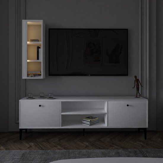 TV Unit Bien - White White TV Unit Bien - White White