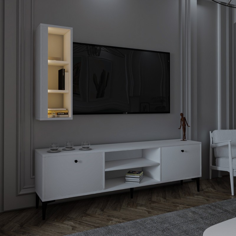 TV Unit Bien - White White