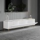 TV Stand Imaj - Marble, White White Marble
Gold