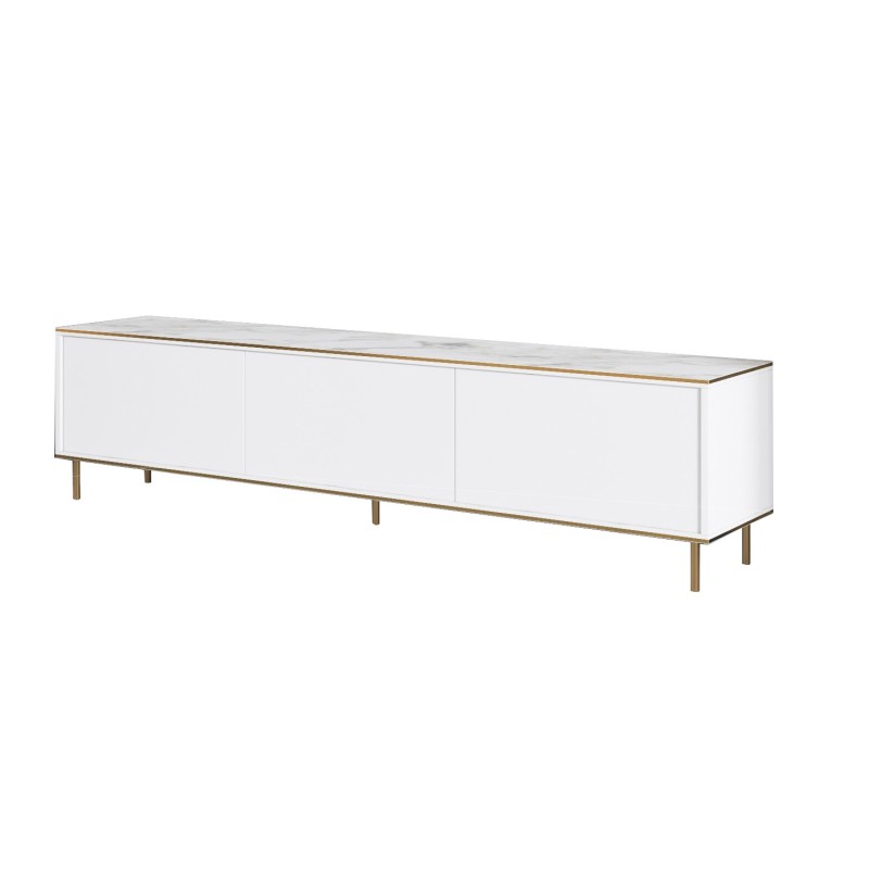 TV Stand Imaj - Marble, White White Marble
Gold