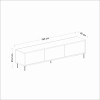 TV Stand Imaj - Marble, White White Marble
Gold