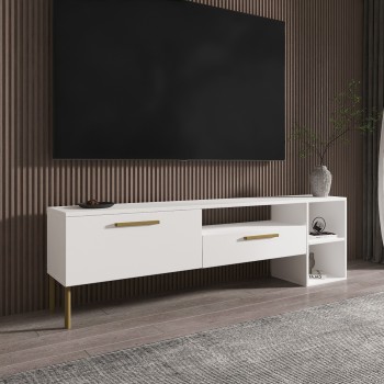 TV Stand Parion White
Gold