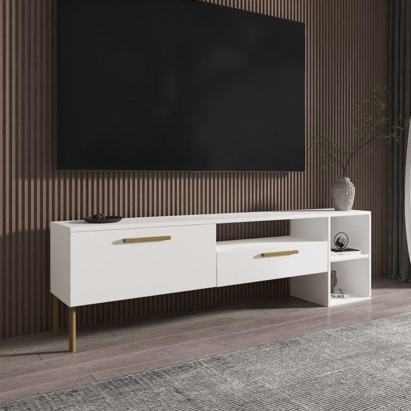 TV Stand Parion White
Gold
