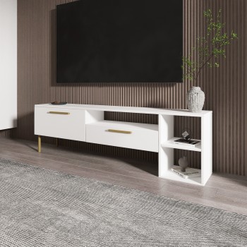 TV Stand Parion White
Gold