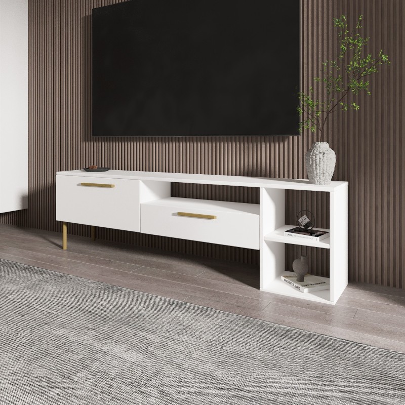 TV Stand Parion White
Gold