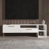 TV Stand Parion White
Gold