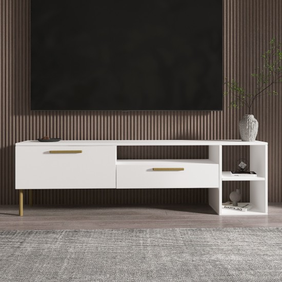TV Stand Parion White
Gold TV Stand Parion White
Gold
