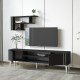 TV Unit Snow Set - Anthracite Anthracite TV Unit Snow Set - Anthracite Anthracite