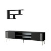 TV Unit Snow Set - Anthracite Anthracite