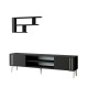 TV Unit Snow Set - Anthracite Anthracite TV Unit Snow Set - Anthracite Anthracite