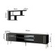 TV Unit Snow Set - Anthracite Anthracite TV Unit Snow Set - Anthracite Anthracite
