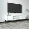 TV Stand Snow - White White