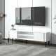 TV Stand Snow - White White TV Stand Snow - White White