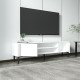 TV Stand Snow - White White TV Stand Snow - White White