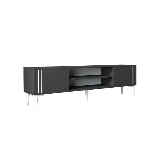 TV Stand Snow - Anthracite Anthracite TV Stand Snow - Anthracite Anthracite