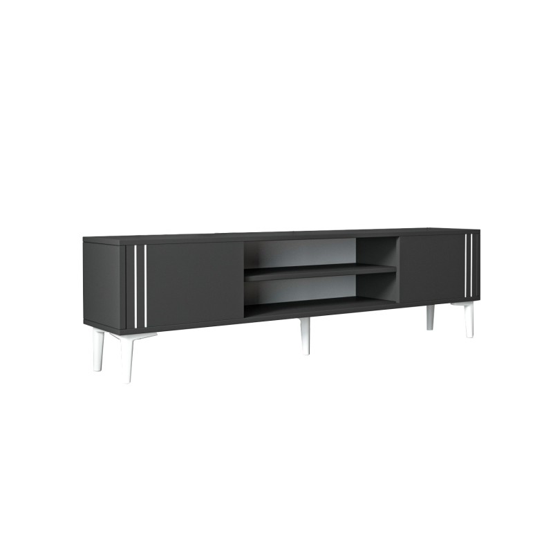 TV Stand Snow - Anthracite Anthracite
