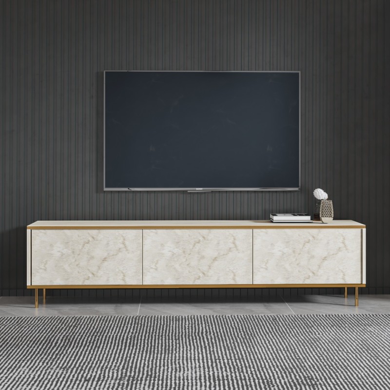 TV Stand Imaj - Travertine, Gold Travertine
Gold
